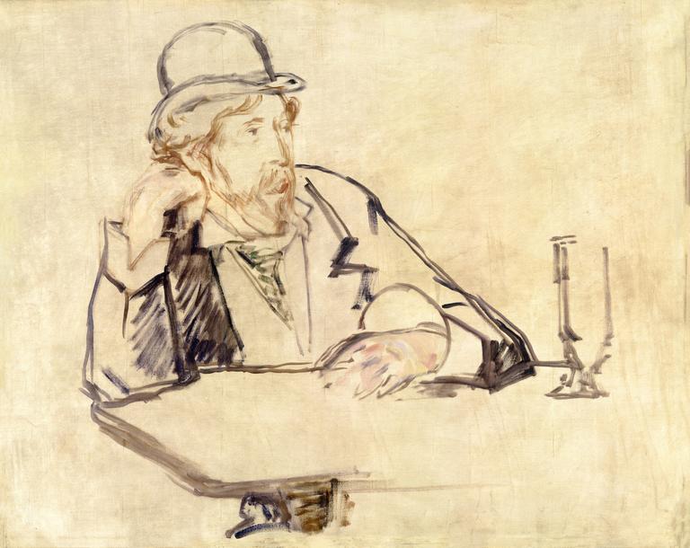 Catalogue raisonné, Edouard Manet, George Moore au café