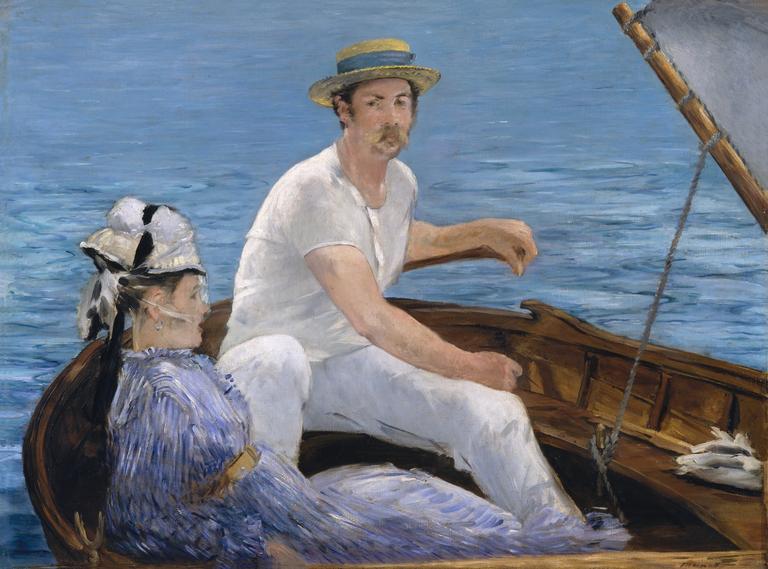 Catalogue raisonné, Edouard Manet, En Bateau