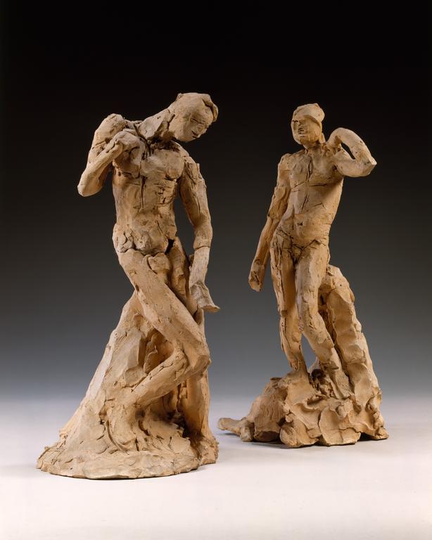 Catalogue raisonné, Auguste Rodin, Hommes nus debout en référence à Michel Ange et Phidias