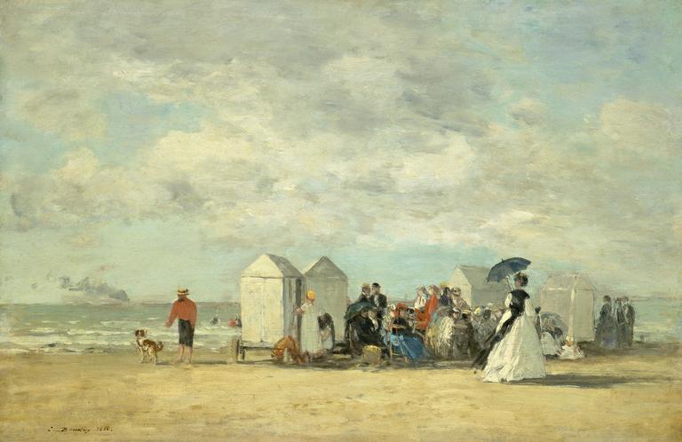 Catalogue raisonné, Eugène Boudin, Scène de plage