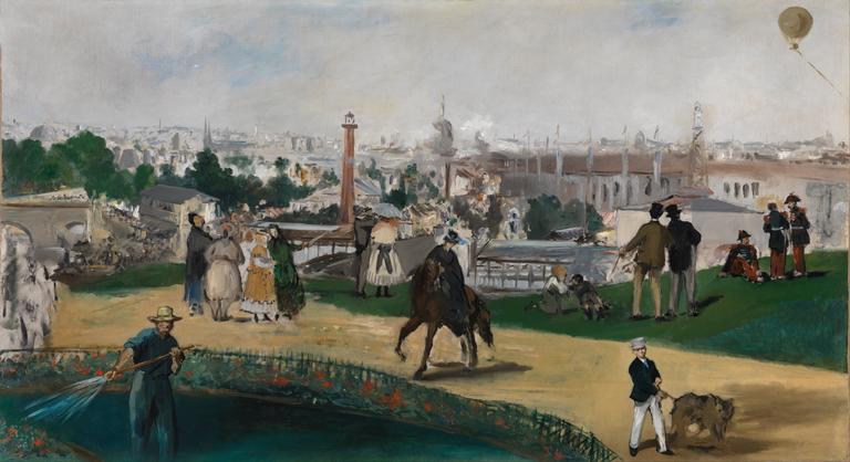 Catalogue raisonné, Edouard Manet, Vue de l'Exposition universelle de 1867