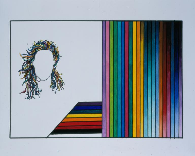 Catalogue raisonné, Brigitte Moreau Serre, Etude personnage féminin