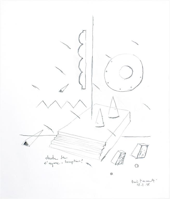Catalogue raisonné, Henri Foucault, Étude - 14 - 1988