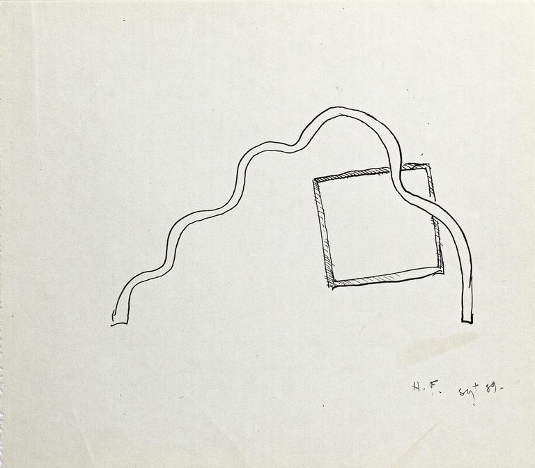 Catalogue raisonné, Henri Foucault, Étude - 24 - 1989