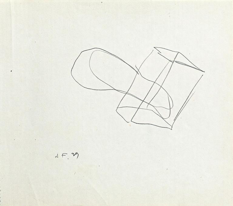 Catalogue raisonné, Henri Foucault, Étude - 32 - 1989