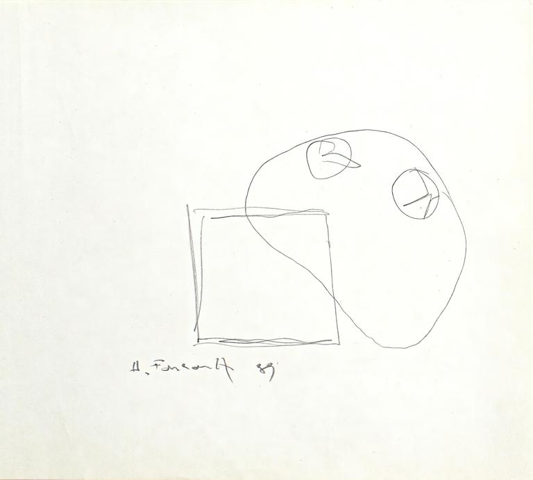 Catalogue raisonné, Henri Foucault, Étude - 33 - 1989