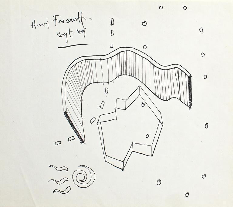 Catalogue raisonné, Henri Foucault, Étude - 38 - 1989