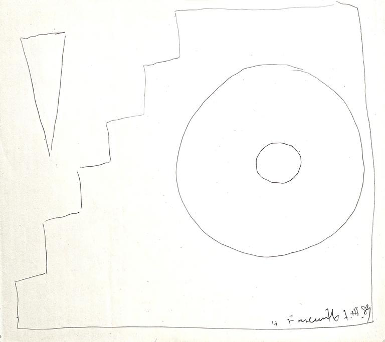 Catalogue raisonné, Henri Foucault, Étude - 45 - 1989