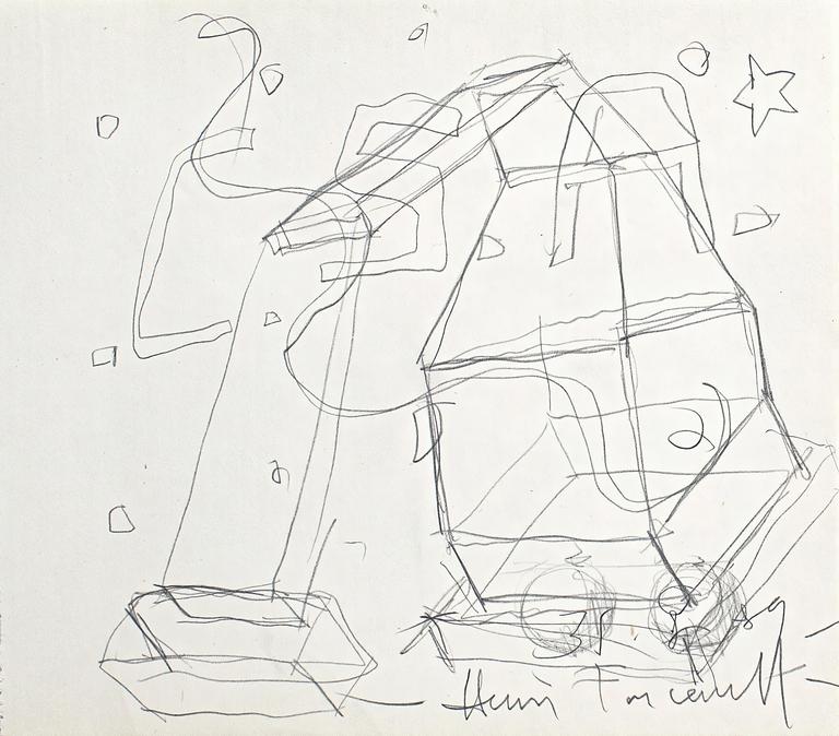 Catalogue raisonné, Henri Foucault, Étude - 52 - 1989