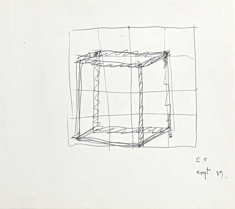 Catalogue raisonné, Henri Foucault, Étude - 66 - 1989