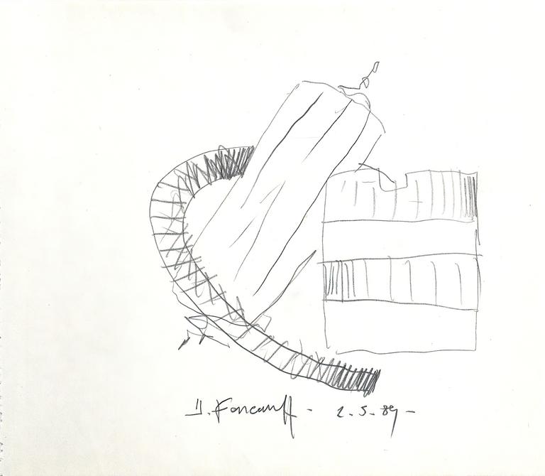 Catalogue raisonné, Henri Foucault, Étude - 76 - 1989