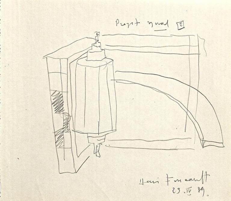Catalogue raisonné, Henri Foucault, Étude - 81 - 1989