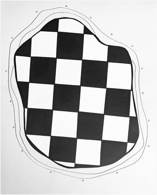 Catalogue raisonné, Henri Foucault, Étude de forme 13 - 1991