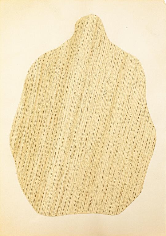 Catalogue raisonné, Henri Foucault, Étude de forme 23 - 1991