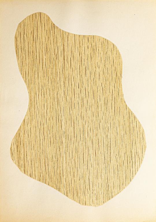 Catalogue raisonné, Henri Foucault, Étude de forme 28 - 1991