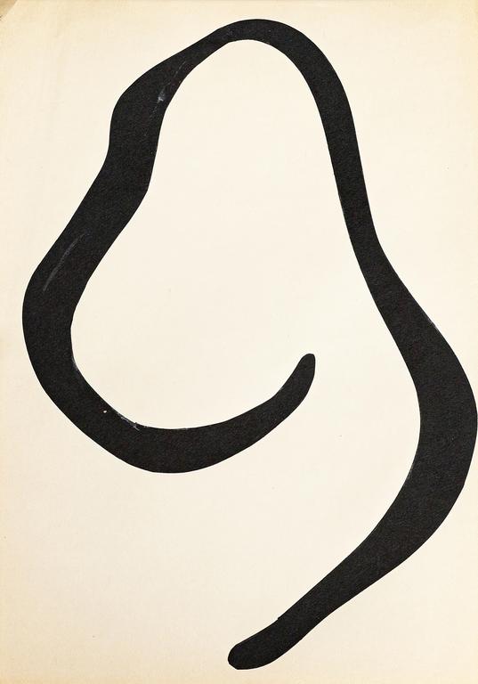 Catalogue raisonné, Henri Foucault, Étude de forme 31 - 1991