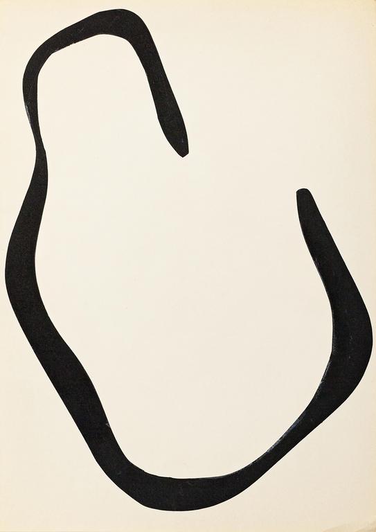 Catalogue raisonné, Henri Foucault, Étude de forme 36 - 1991