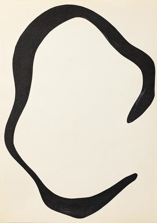 Catalogue raisonné, Henri Foucault, Étude de forme 38 - 1991