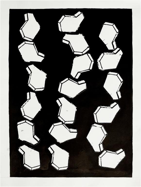 Catalogue raisonné, Henri Foucault, Étude de forme 40 - 1990