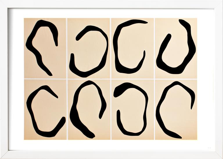 Catalogue raisonné, Henri Foucault, Étude de formes 1 - 1990