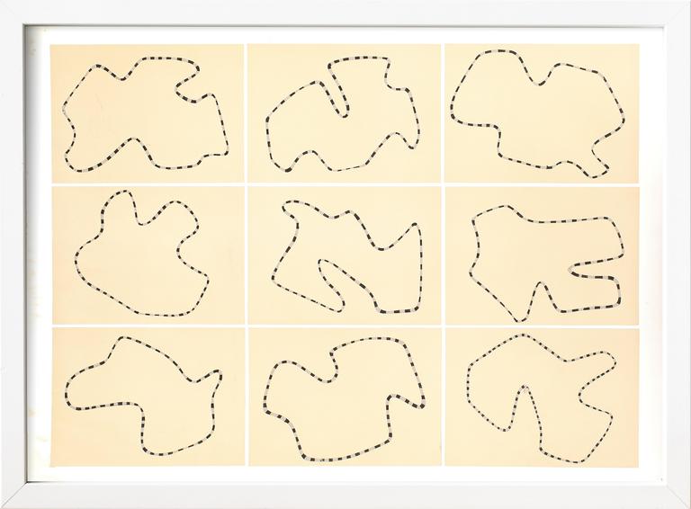 Catalogue raisonné, Henri Foucault, Étude de formes 2 - 1990