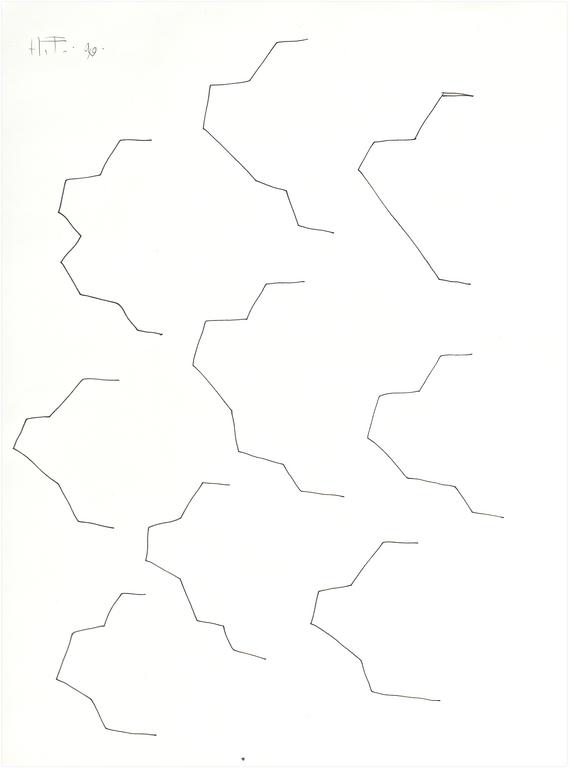 Catalogue raisonné, Henri Foucault, Étude de sculpture 26 - 1990