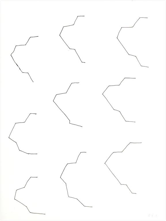 Catalogue raisonné, Henri Foucault, Étude de sculpture 27 - 1990