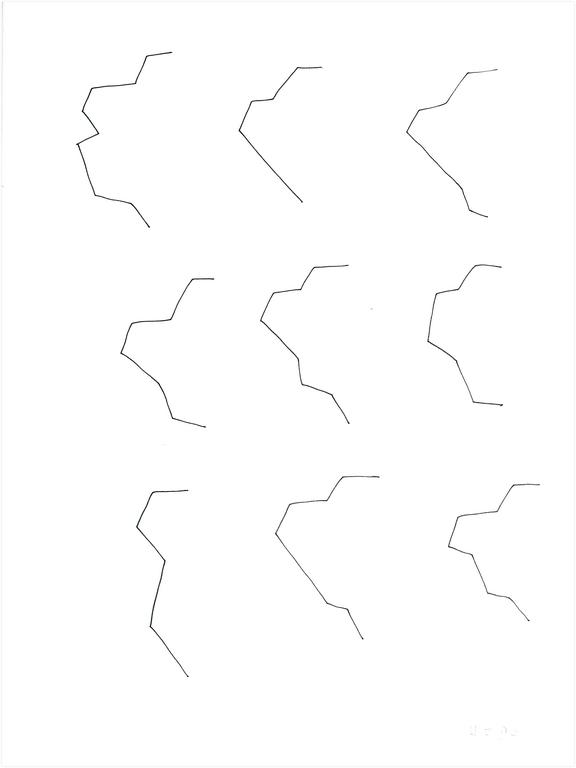 Catalogue raisonné, Henri Foucault, Étude de sculpture 30 - 1990