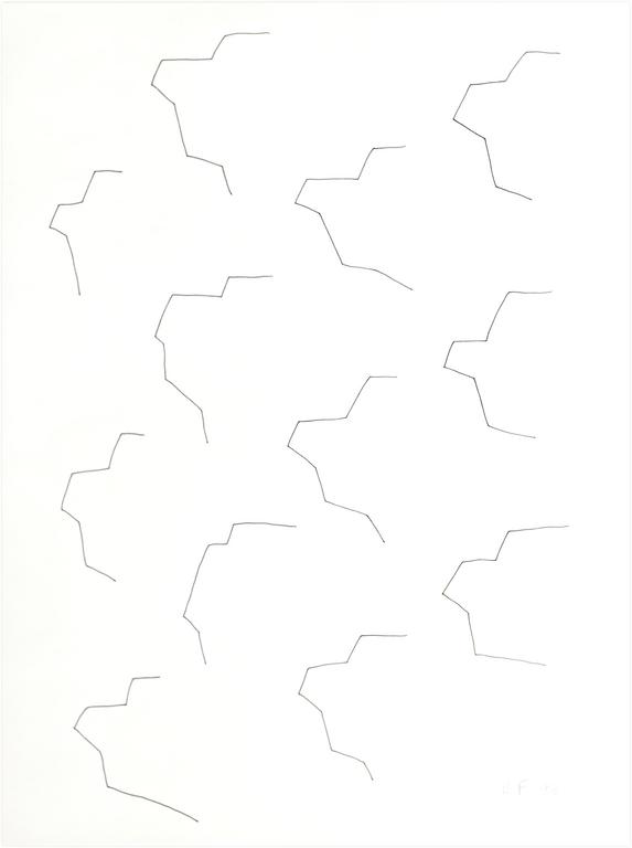 Catalogue raisonné, Henri Foucault, Étude de sculpture 31 - 1990