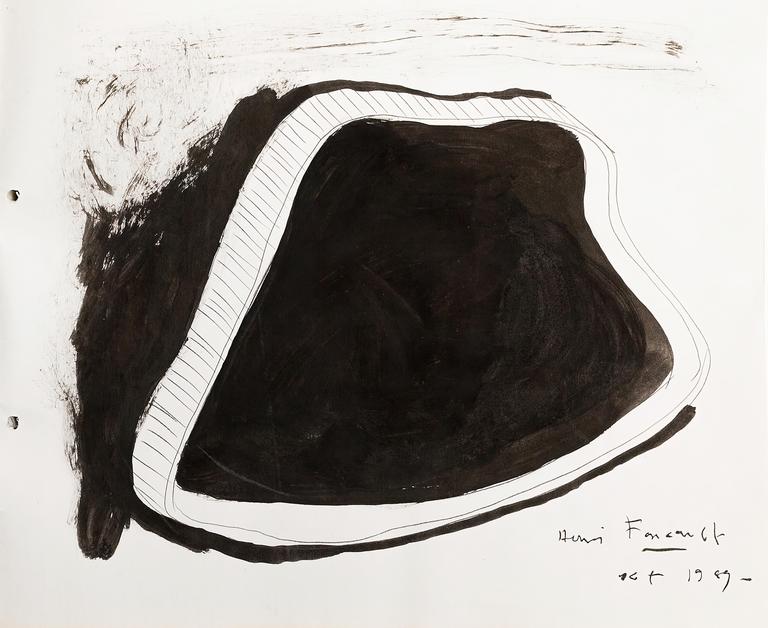 Catalogue raisonné, Henri Foucault, Étude de sculpture 39 - 1989