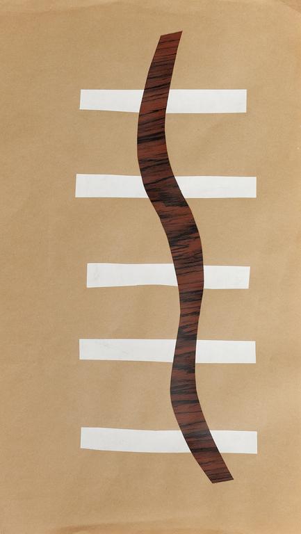 Catalogue raisonné, Henri Foucault, Étude d'espace - 3 - 1990