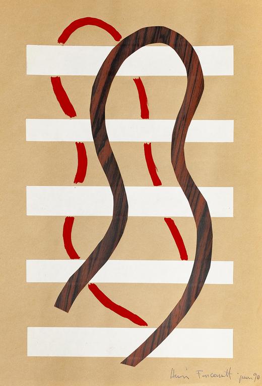 Catalogue raisonné, Henri Foucault, Étude d'espace - 5 - 1990
