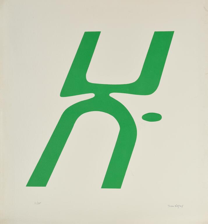 Jean Legros, Pochoir Diapason, 1972