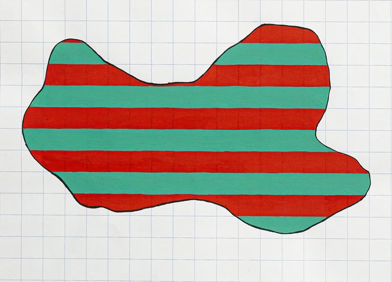 Catalogue raisonné, Henri Foucault, Forme-couleur 4 - 1993