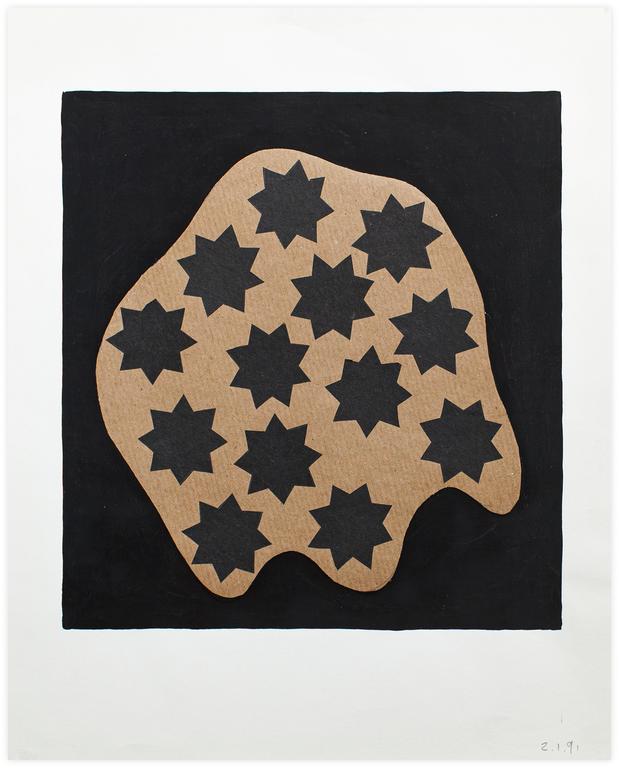Catalogue raisonné, Henri Foucault, Formes étoiles - 1991