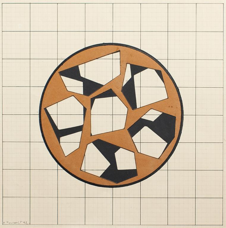 Catalogue raisonné, Henri Foucault, Formes et ombres 3 - 1992