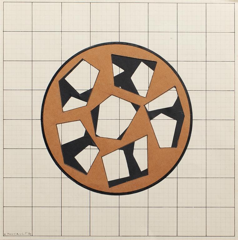 Catalogue raisonné, Henri Foucault, Formes et ombres 4 - 1992