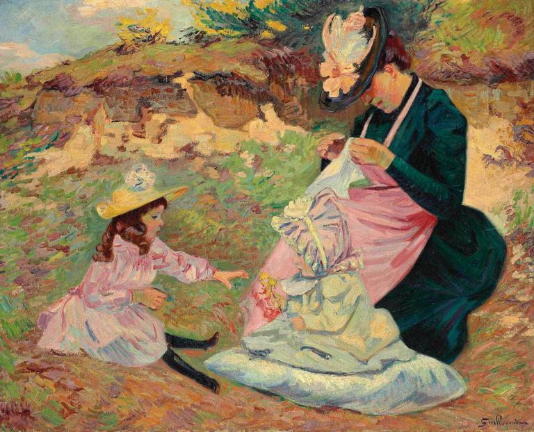 Catalogue raisonné, Armand Guillaumin, Madame Guillaumin et ses filles
