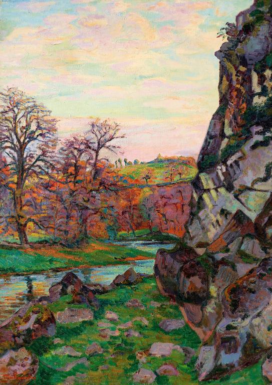 Catalogue raisonné, Armand Guillaumin, Le Rocher de Génetin
