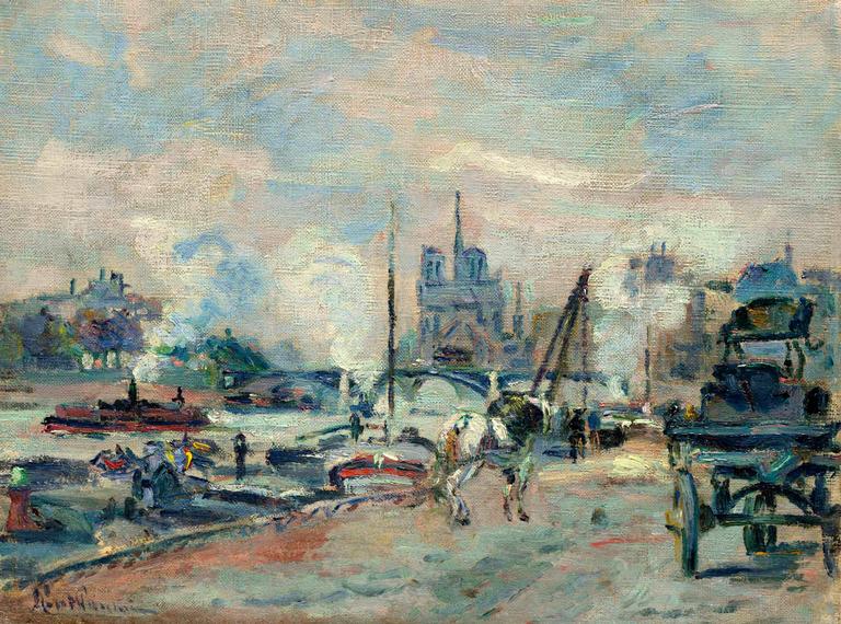 Catalogue raisonné, Armand Guillaumin, Notre-Dame de Paris vue des quais