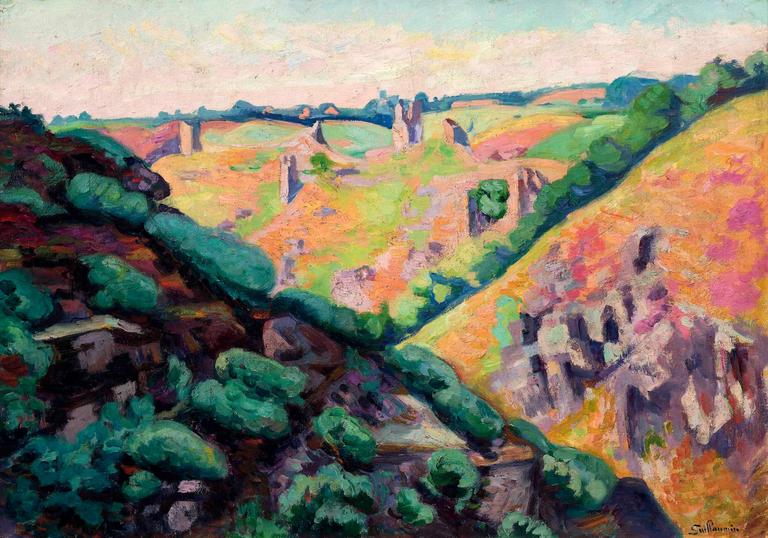Catalogue raisonné, Armand Guillaumin, Les ruines du château de Crozant