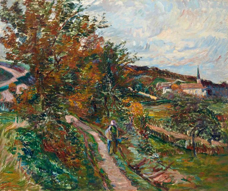 Catalogue raisonné, Armand Guillaumin, Chemin à Palaiseau