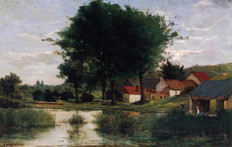 Catalogue raisonné, Paul Gauguin, Paysage d'automne, 1871