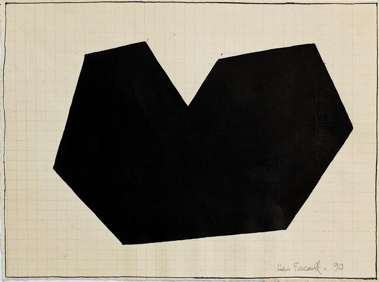 Catalogue raisonné, Henri Foucault, Géométrie 1 - 1990