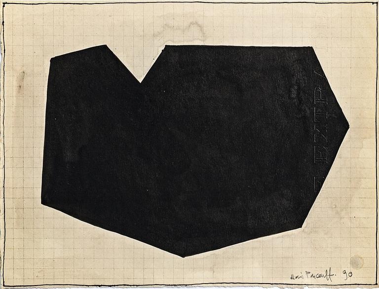 Catalogue raisonné, Henri Foucault, Géométrie 3 - 1990