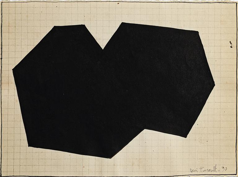 Catalogue raisonné, Henri Foucault, Géométrie 5 - 1990