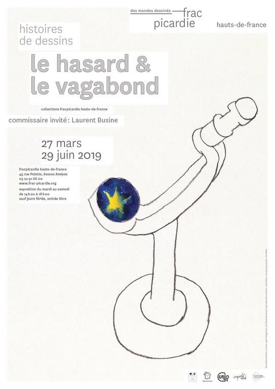 affiche le hasard & le vagabond