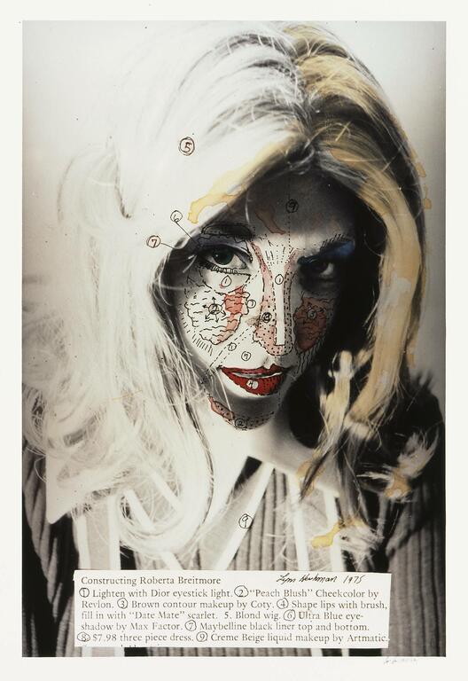 Lynn Hershman Leeson, Roberta Construction Chart, 1973/1994