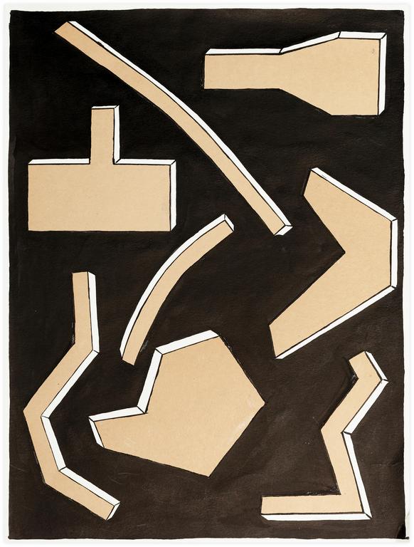 Catalogue raisonné, Henri Foucault, Huit reliefs possibles - 1994