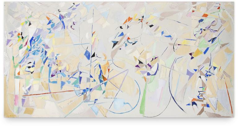 Catalogue raisonné, André Lanskoy, Avertissement aux abrutis, 1956